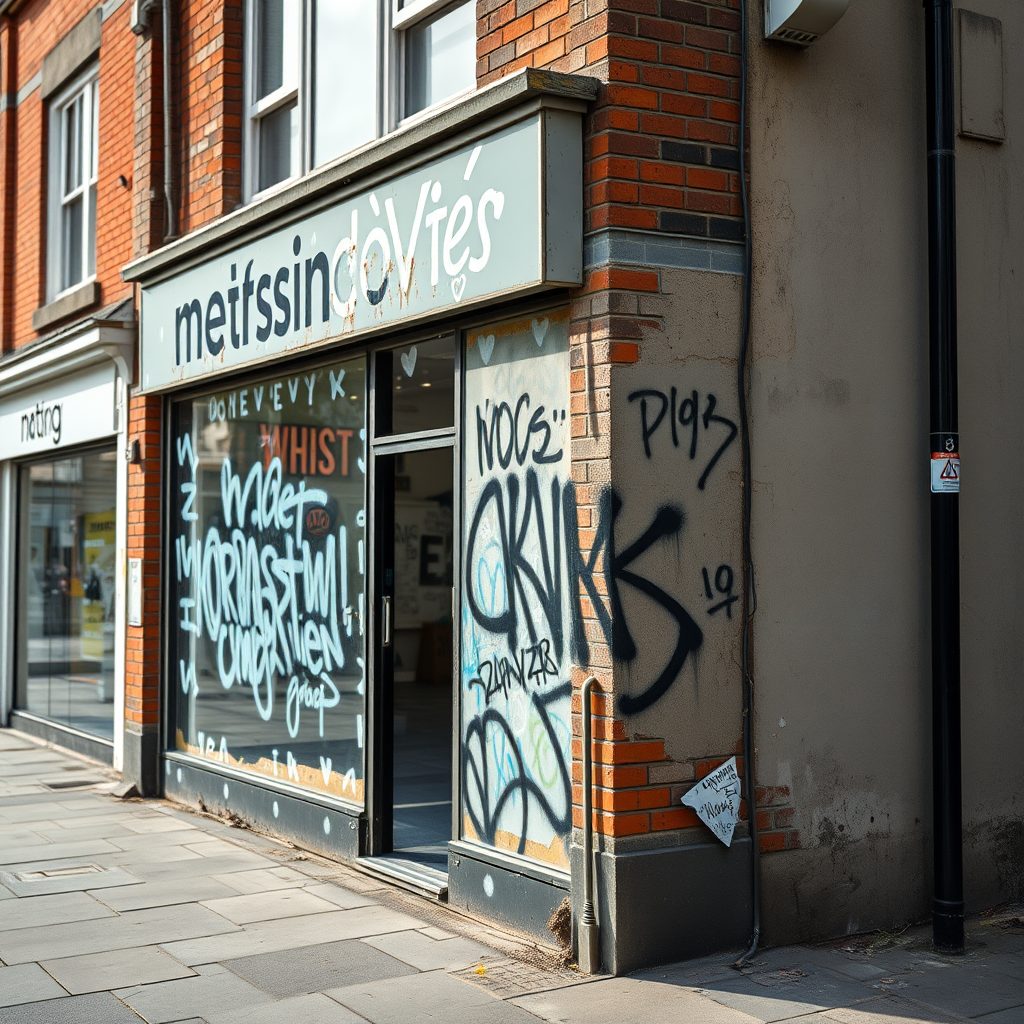 Graffiti tagging war breaks out in Nottingham city centre and it's costing businesses a fortune  